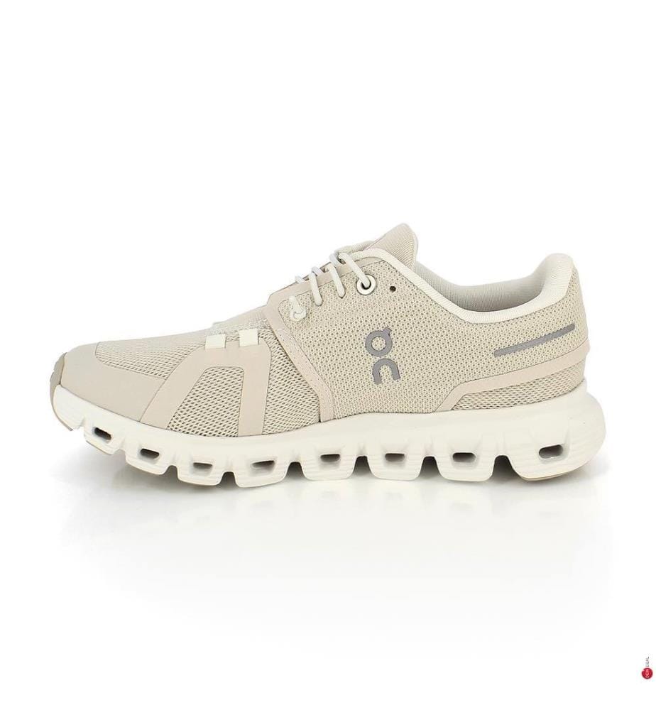 Baskets Cloud 6 - Perle et Blanc