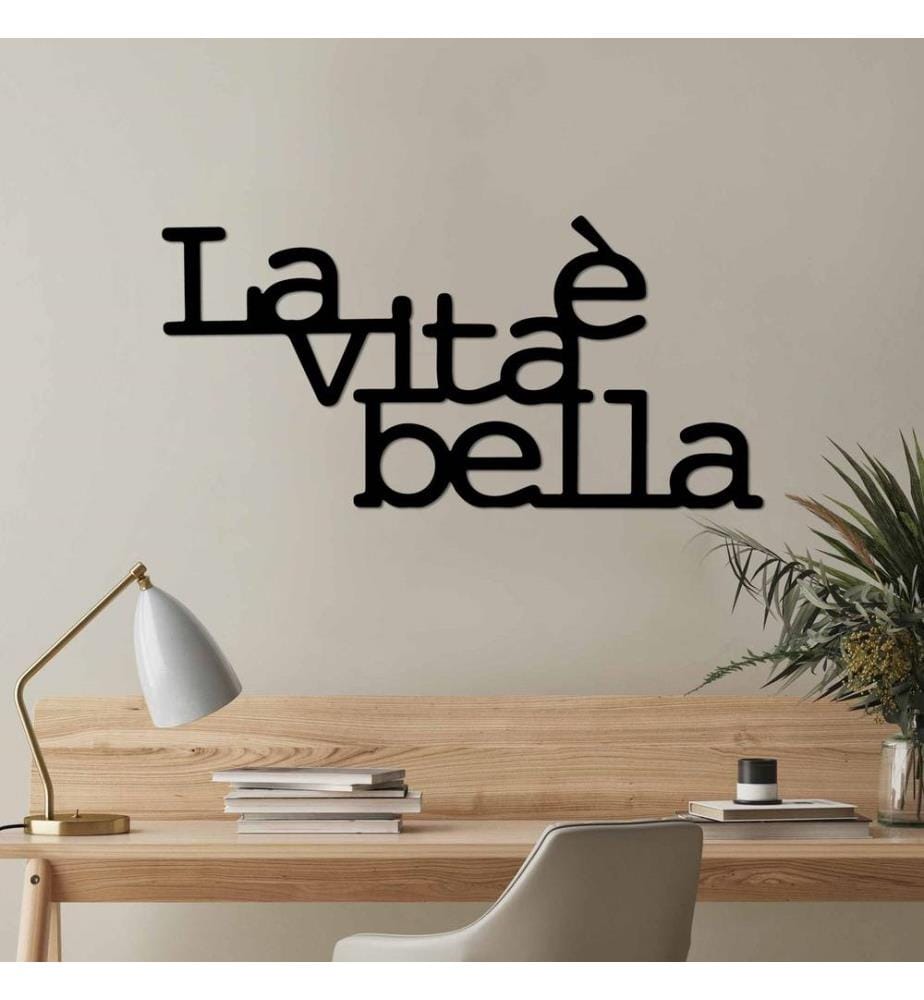 Decorazione da parete - Nero