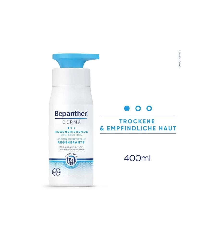Bepanthen Lait corporel régénérant 400 ml