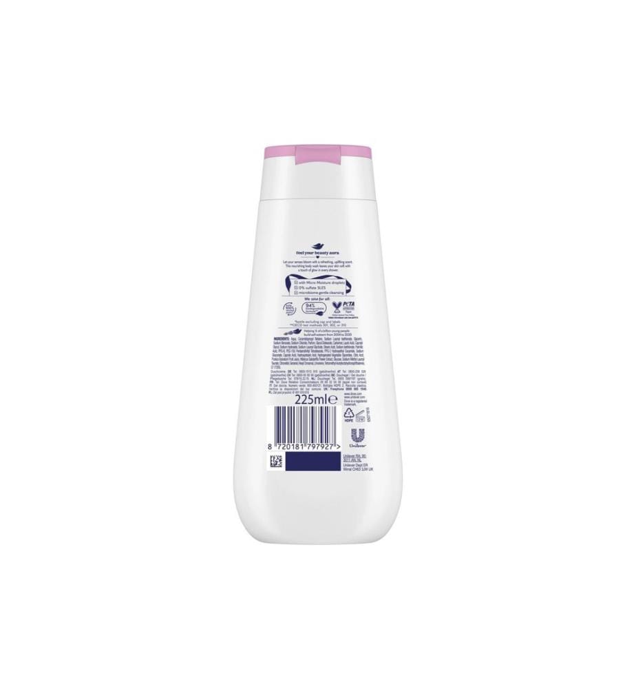 Dove Crème de douche Beauty Aura Limited Edition 225 ml