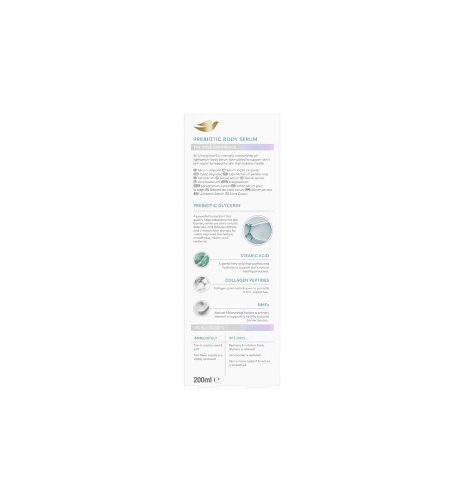 Dove Bodyserum Prebiotic und Sensitive 200 ml