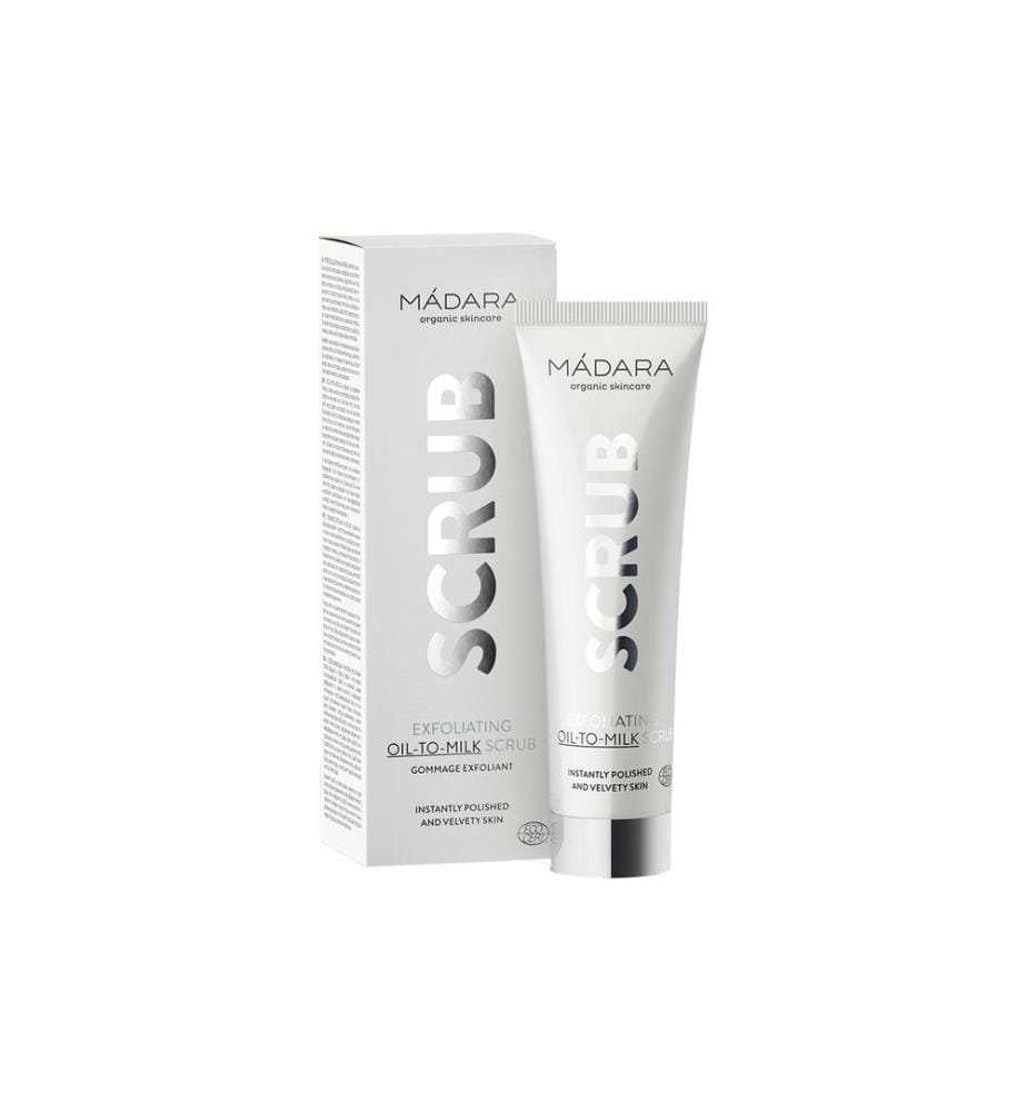 MÁDARA Exfoliating Oil-To-Milk Scrub 60 ml