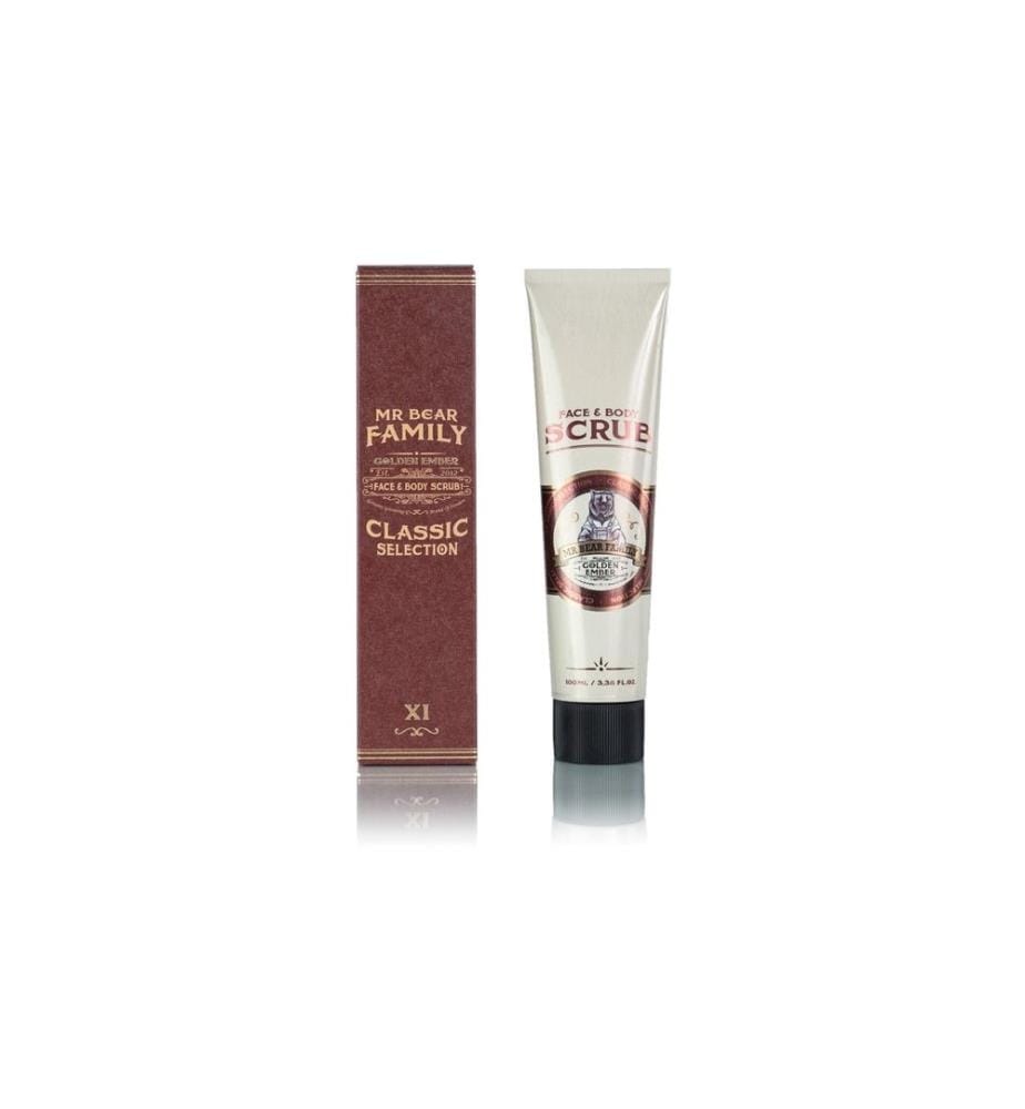 Mr. Bear Family Gommage pour le visage et le corps Golden Ember 100 ml