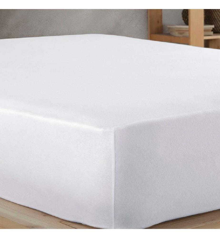 Drap-housse simple en jersey - Blanc