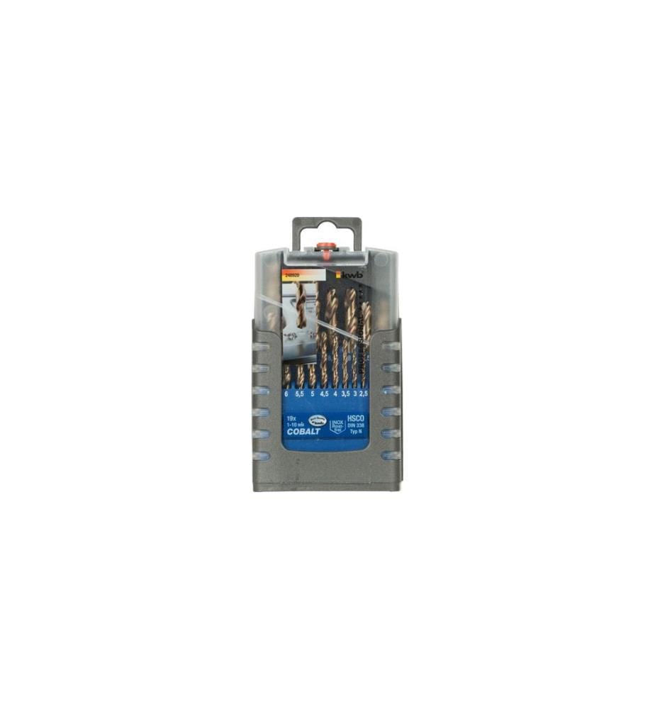 kwb Bohrer-Set COBALT HSS CO 19-teilig