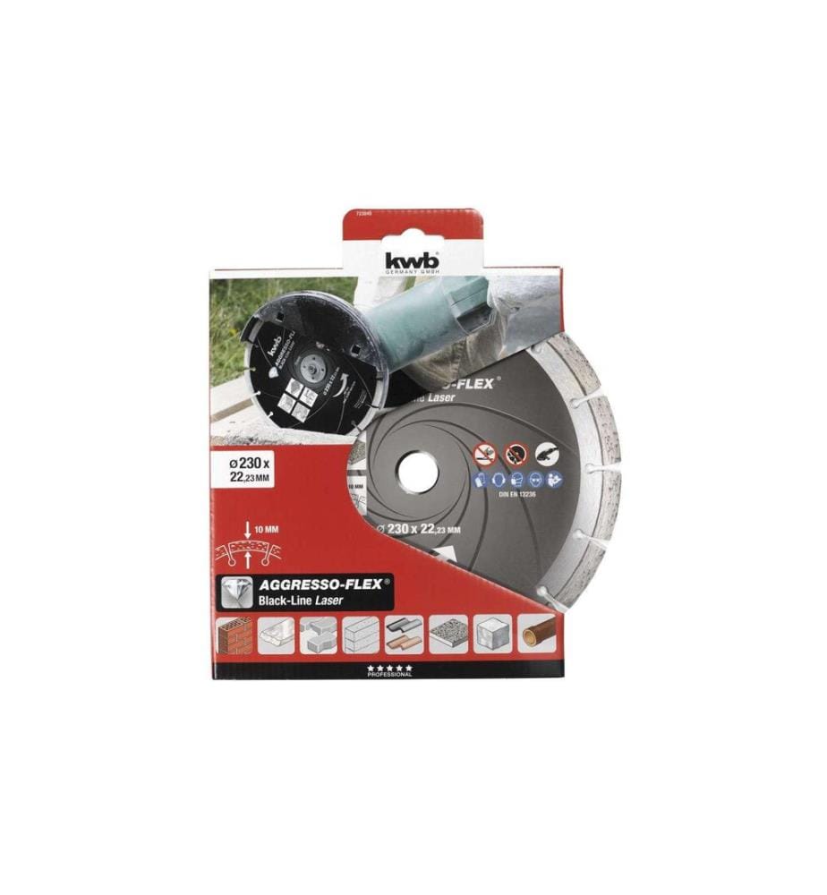 kwb disque de coupe Black-Line diamant 230 mm