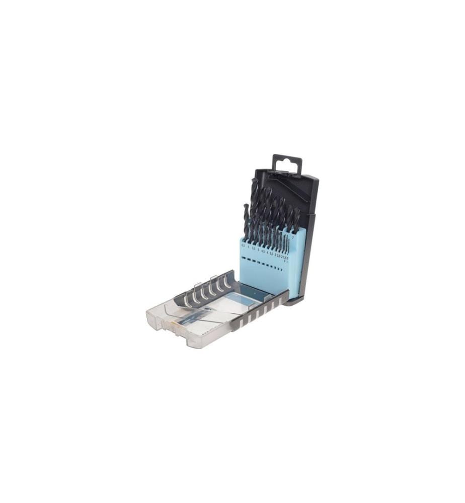 kwb set de forets hélicoïdaux 1-10 mm 19 pièces