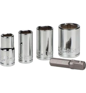 kwb Steckschlüssel-Set 1/4' 30 mm