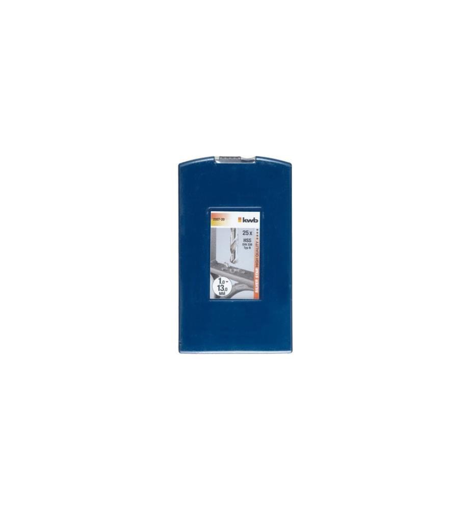 kwb Bohrer-Set Silver Star HSS 1-13 mm 25-teilig
