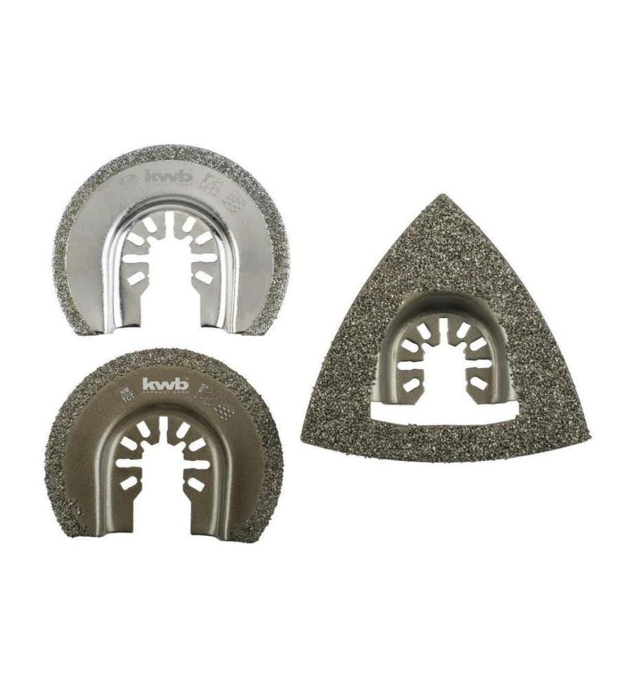 kwb Kit d'accessoires Réparation de carrelage, 3 pièces
