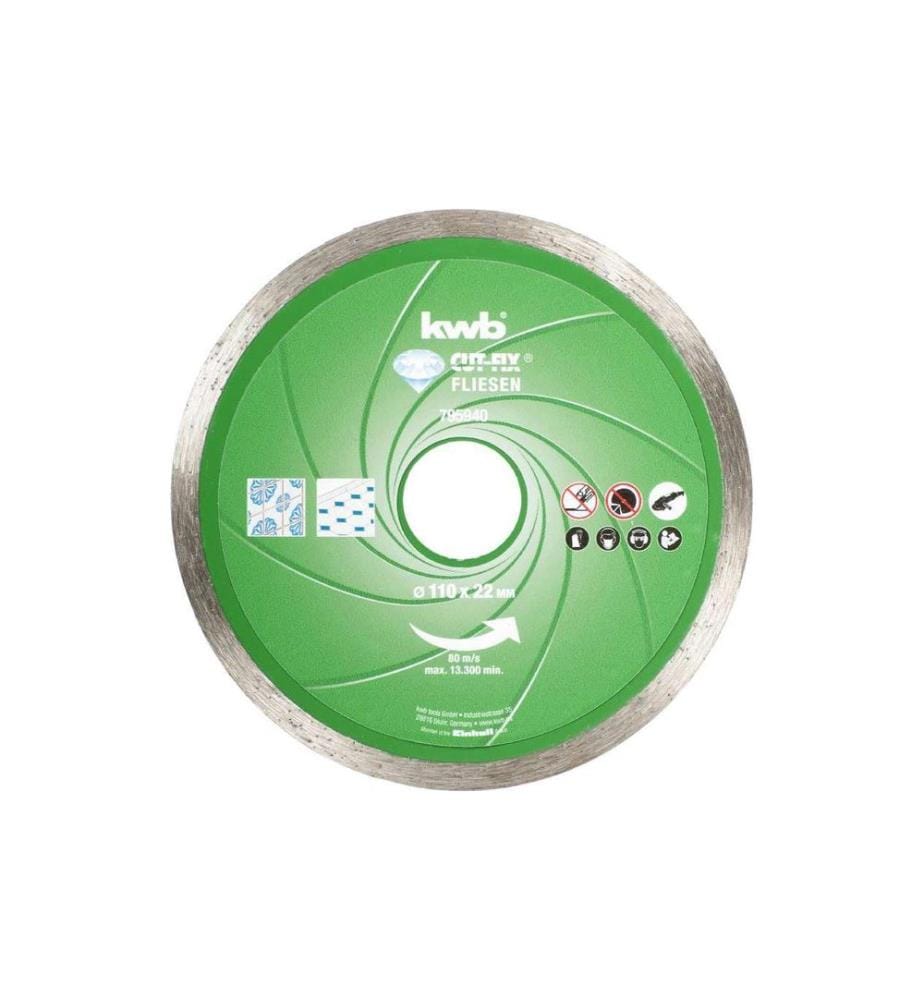 kwb Disque de coupe Diamant Carreaux 110 mm