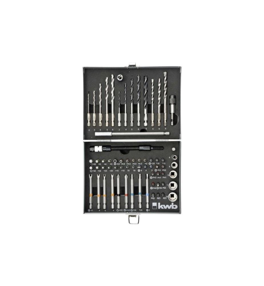kwb Bohr- und Bitset Power Box 67-teilig