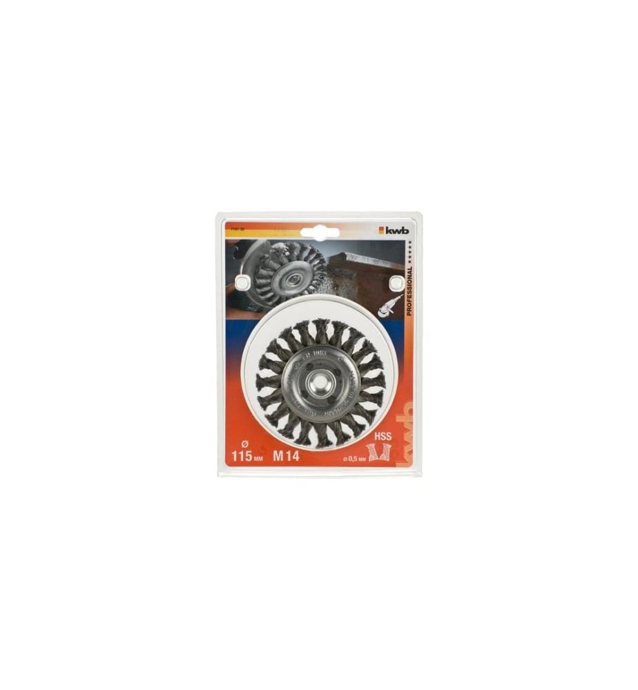 kwb Brosse métallique brosse à disques Ø 115 mm