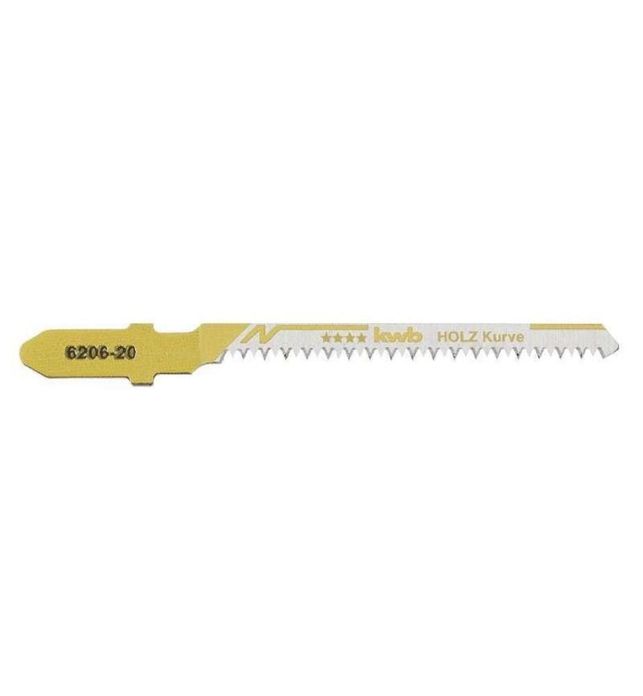 kwb Set de lames de scie sauteuse Jigger Star Bois