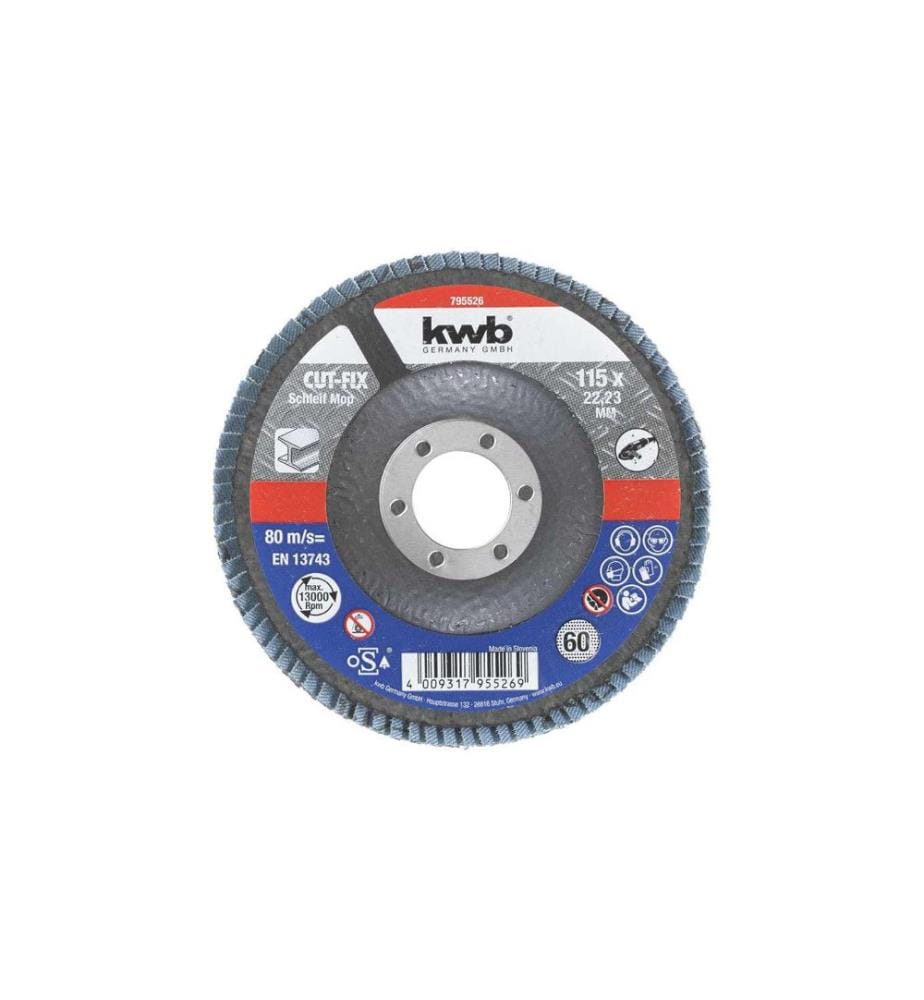 Disque de ponçage Metabo Métal 115mm K60