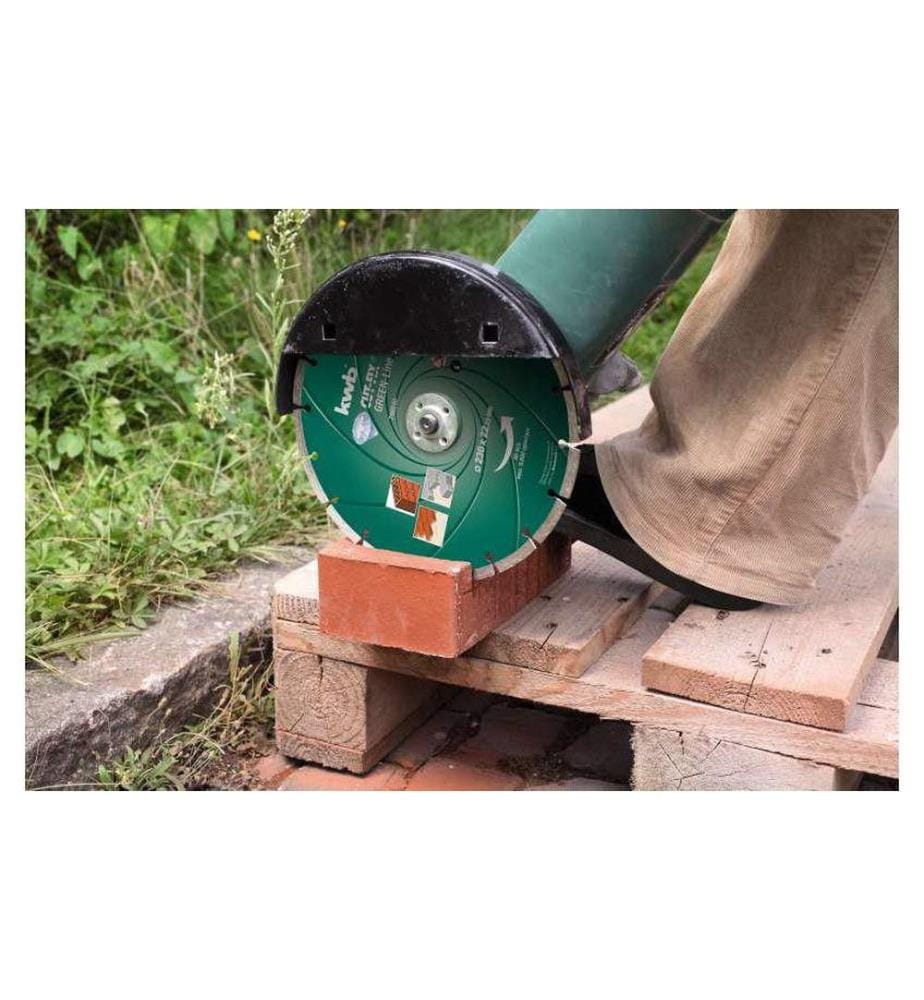 Disque de coupe diamant Green-Line kwb 230 mm
