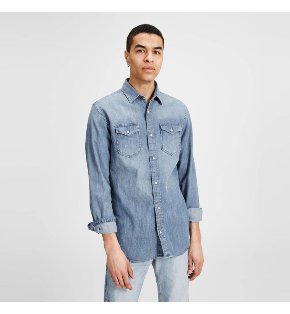 Camicia in Jean Jack & Jones Sheridan - Azzurro