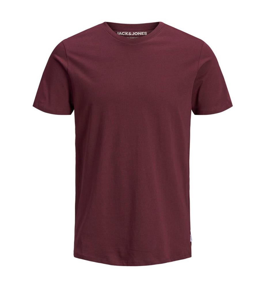 Organic Basic T-Shirt - Bordeaux