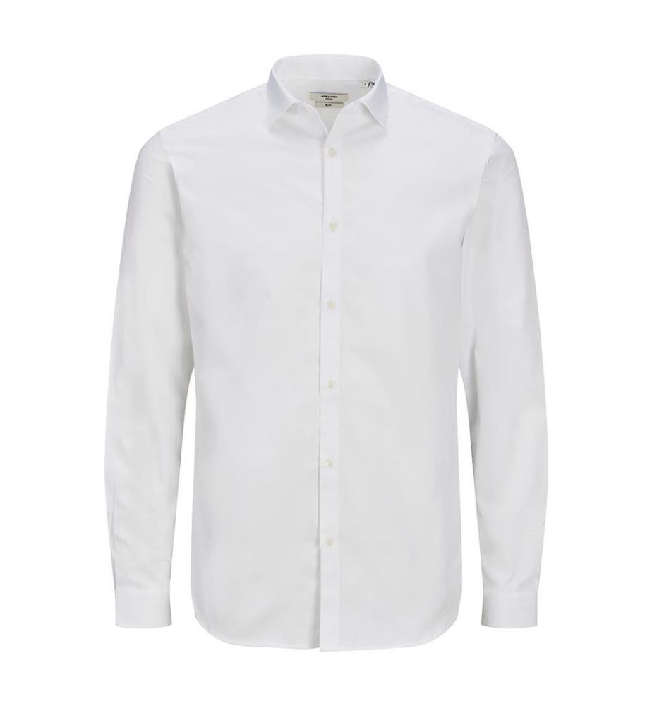 Camicia slim fit - Bianca