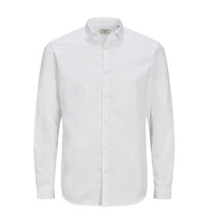 Camicia slim fit - Bianca