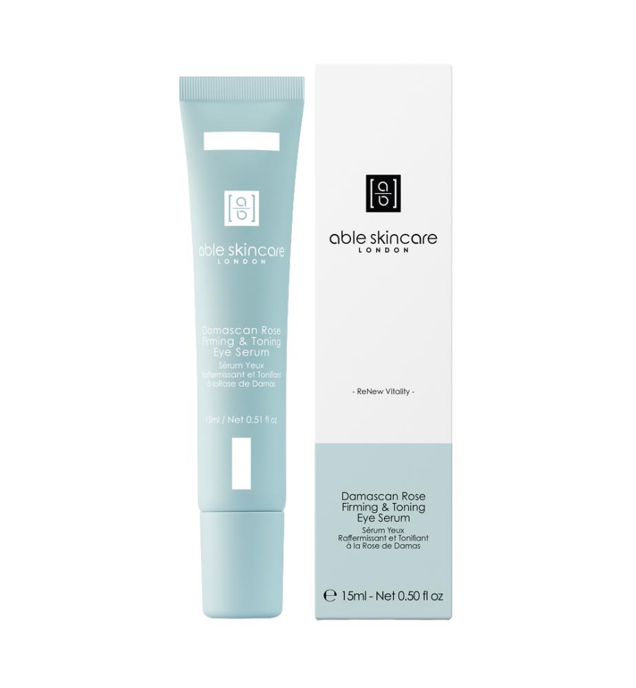 Straffendes und belebendes Augenserum mit Damaszenerrose – 15 ml