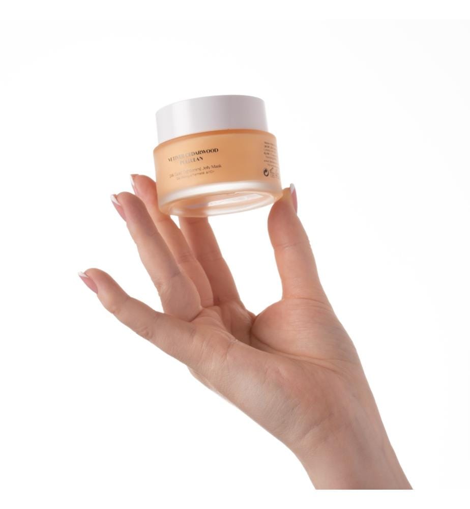 Masque gélifié raffermissant à l'or 24k - 45 ml