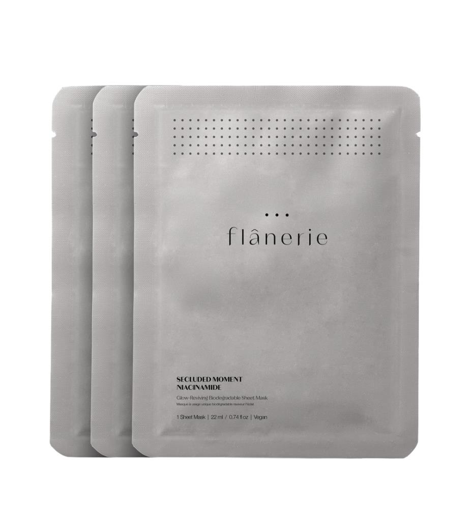 Masque à usage unique biodégradable raviveur l'éclat