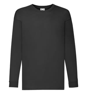 Fruit Of The Loom Kinder T-Shirt, langarm