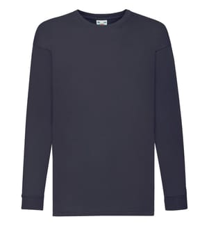 Fruit Of The Loom Kinder T-Shirt, langarm