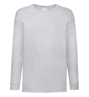 Fruit Of The Loom Kinder T-Shirt, langarm