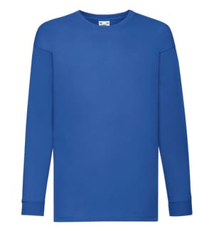 Fruit Of The Loom Kinder T-Shirt, langarm