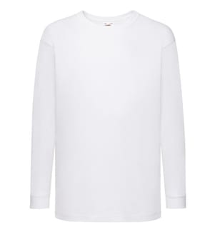 Fruit Of The Loom Kinder T-Shirt, langarm