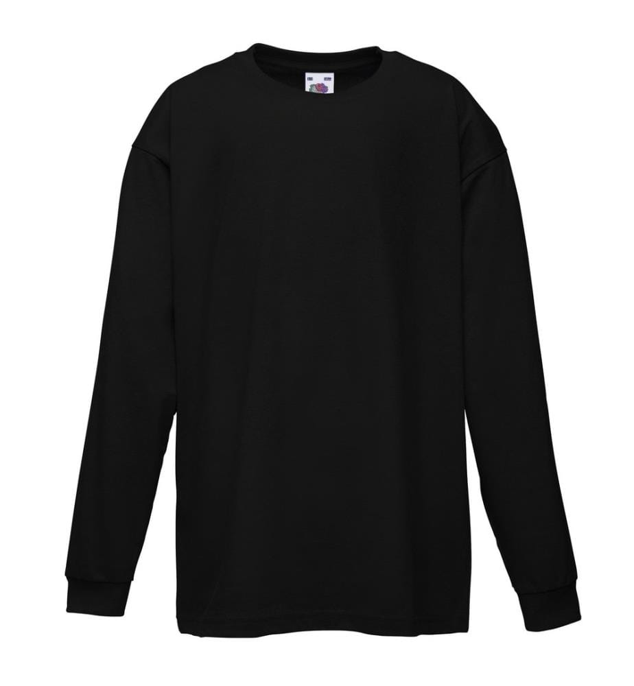 Fruit Of The Loom Kinder T-Shirt, langarm (2 Stück/Packung)