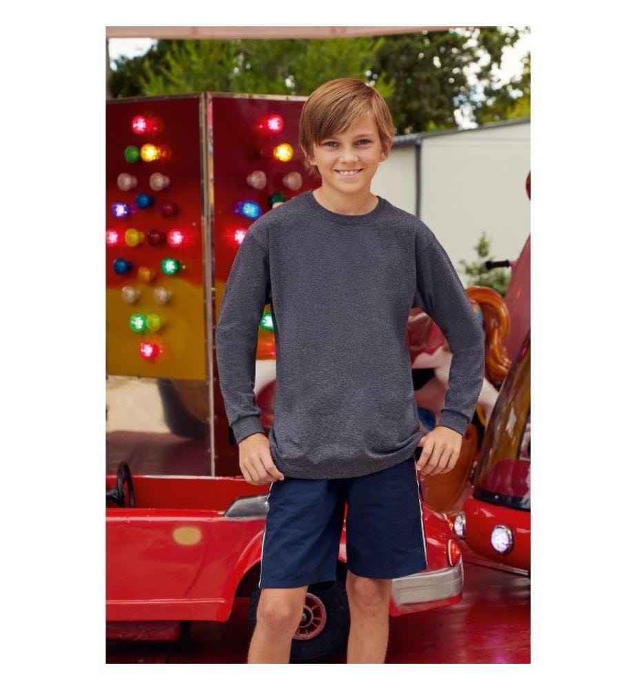 Fruit Of The Loom Kinder T-Shirt, langarm (2 Stück/Packung)