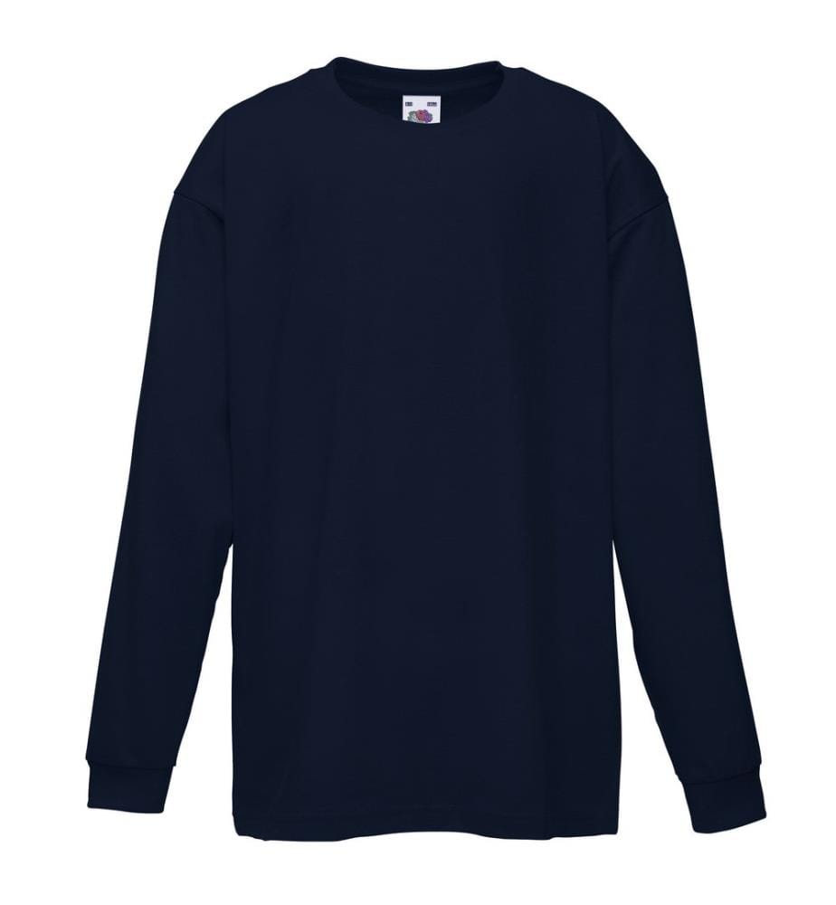 Fruit Of The Loom Kinder T-Shirt, langarm (2 Stück/Packung)