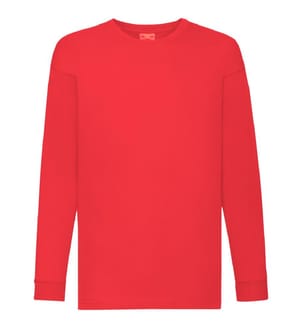 Fruit Of The Loom Kinder T-Shirt, langarm (2 Stück/Packung)