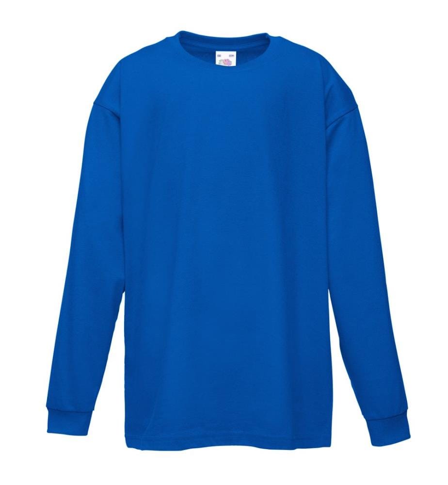 Fruit Of The Loom Kinder T-Shirt, langarm (2 Stück/Packung)