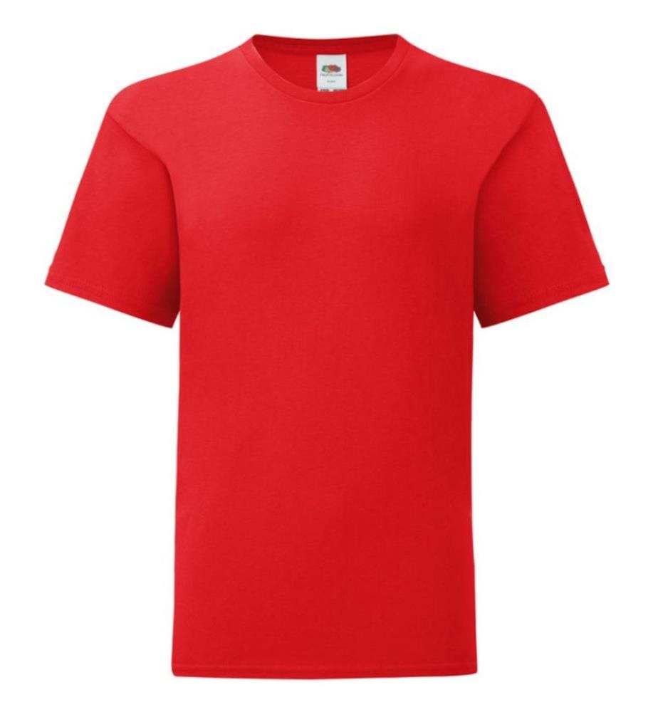 Fruit Of The Loom Jungen Iconic T-Shirt