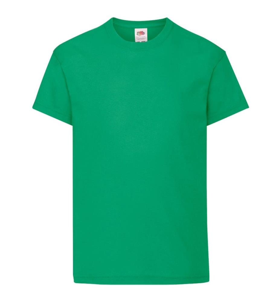 Fruit Of The Loom Kinder Original Kurzarm T-Shirt