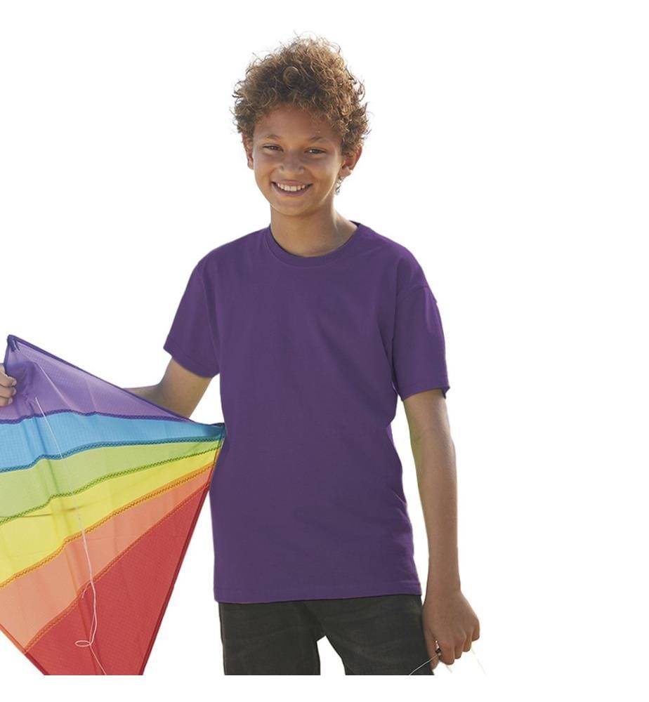 Fruit Of The Loom Kinder Original Kurzarm T-Shirt