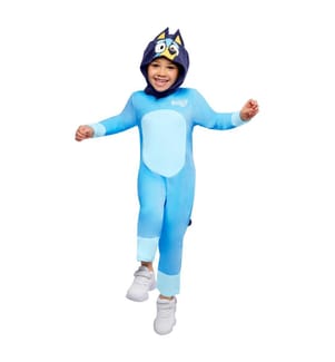 Bluey - "Deluxe" Logo-Jumpsuit für Kinder, Plüsch Set