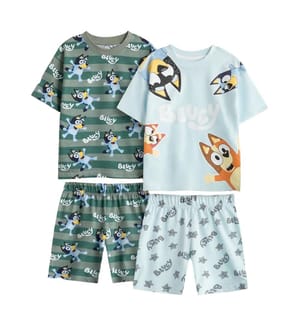 Bluey - Schlafanzug mit Shorts für Jungen (2er-Pack)