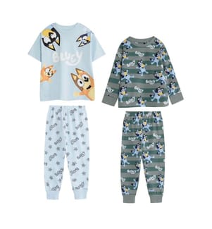 Bluey - Schlafanzug mit langer Hose für Jungen (2er-Pack)