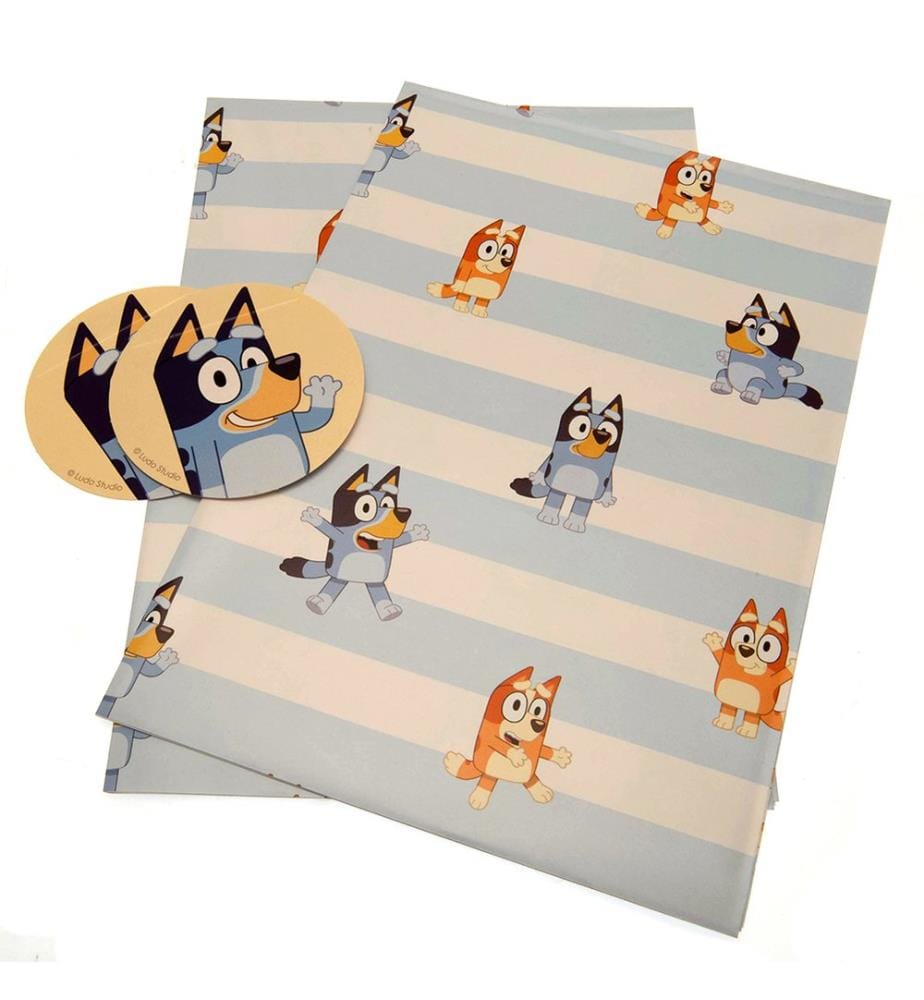 Bluey - Geschenkpapier 2er-Pack - Papier