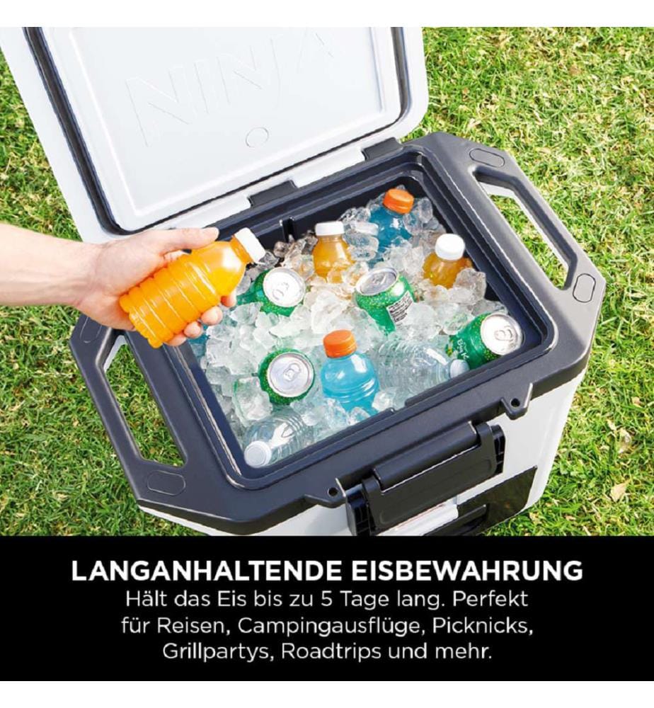 FrostVault 28 L Kühlbox mit Trockenzone - Weiss