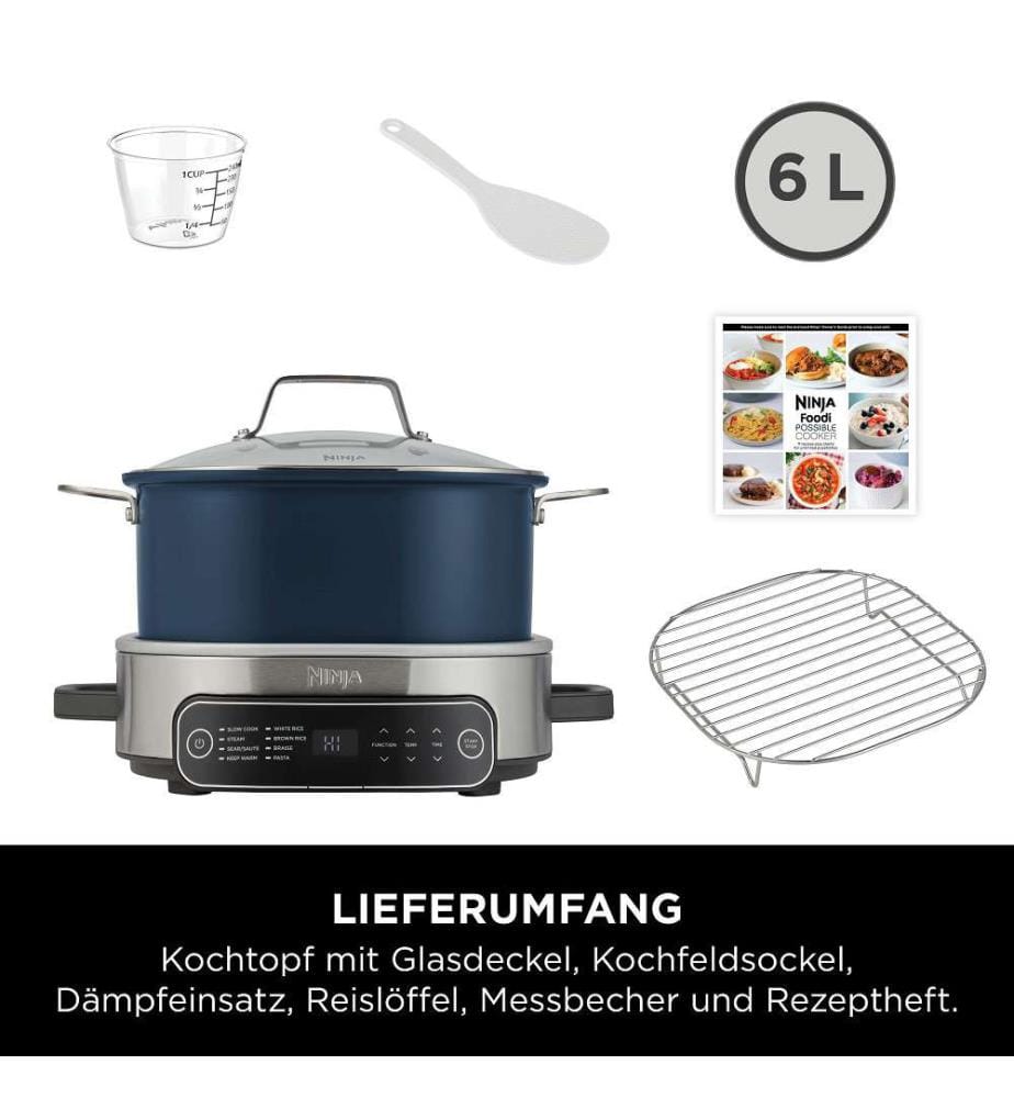 MC1101CH Foodi PossibleCooker (6l) - Hellblau