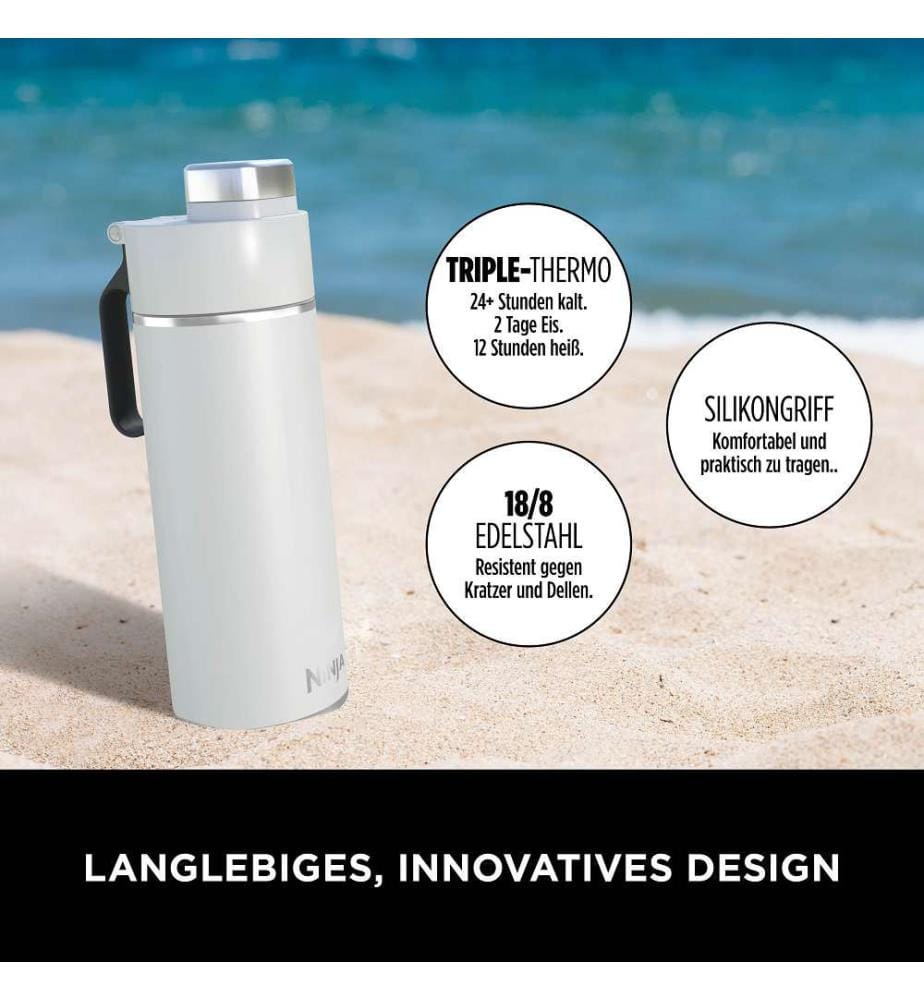 530 ml Reiseflasche - Weiss