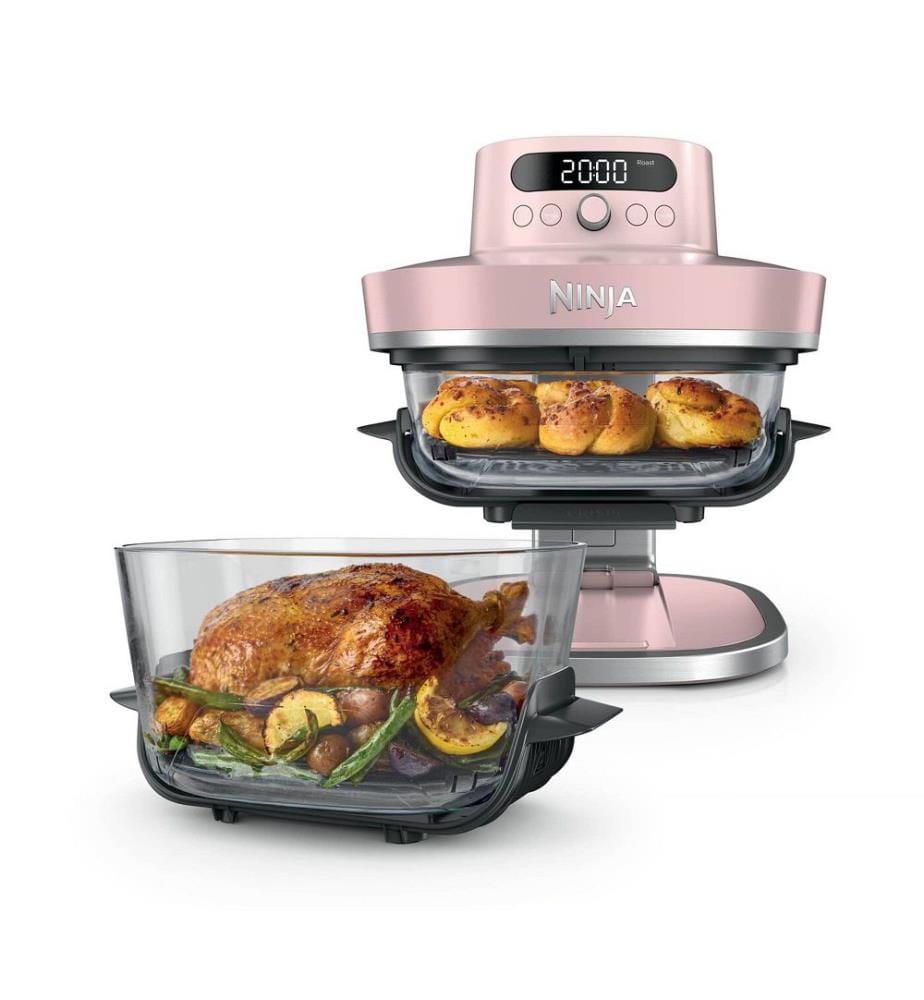 Crispi Pro 7-in-1-Heissluftfritteuse aus Glas – Rosa","detected_source_language":"FR