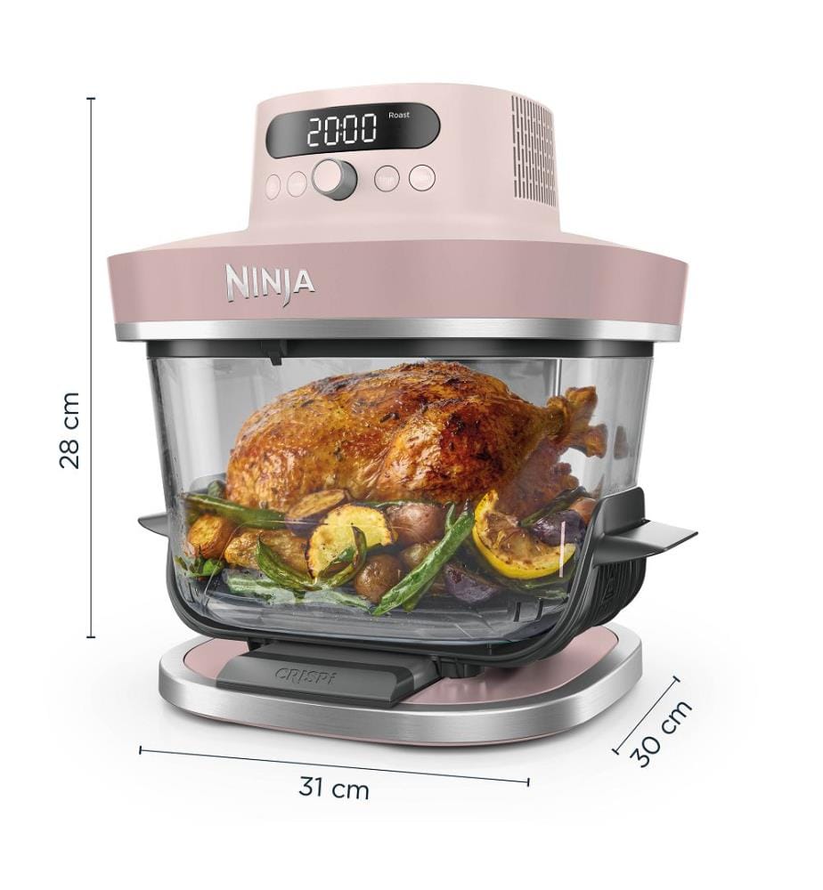 Crispi Pro 7-in-1-Heissluftfritteuse aus Glas – Rosa","detected_source_language":"FR
