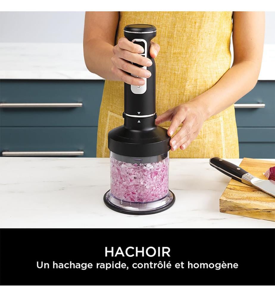 3-in-1 Hand- & Stabmixer - Schwarz